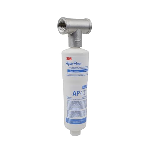 3m aqua-pure whole house scale inhibition inline water system ap430ss,...