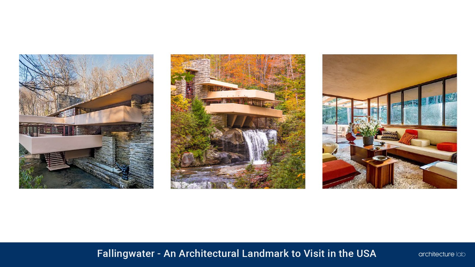 Fallingwater: an architectural landmark to visit in the usa